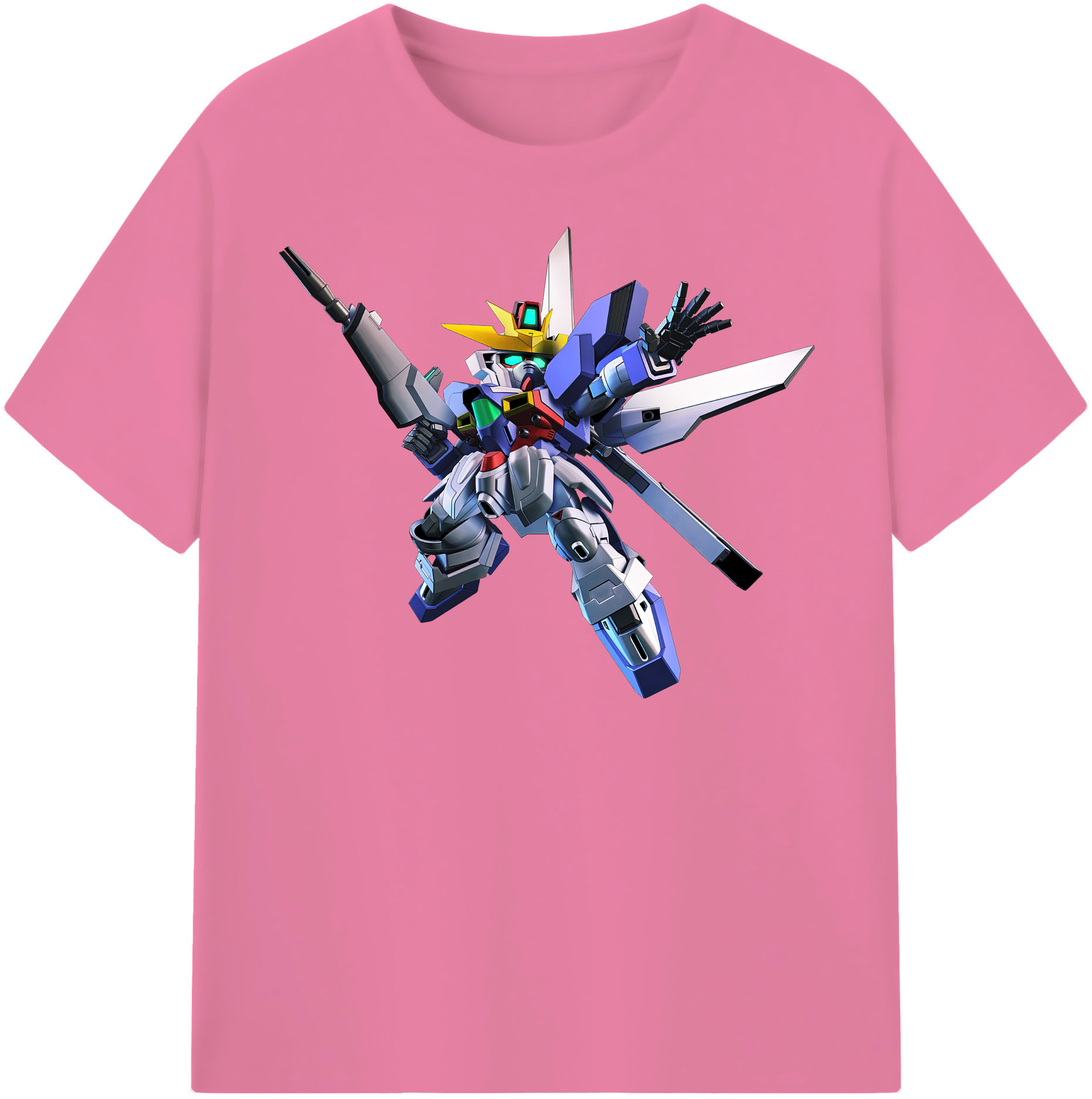 （画像用） 機動戦士ガンダム Mobile Suit Gundam 綿100％半袖Tシャツ（フロントプリント）